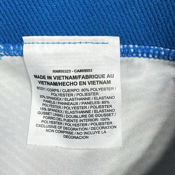Nike Pro Hypercool Capris Womens M Frequency Photo Blue/Pink 725475-435 Training - Picture 12 of 15